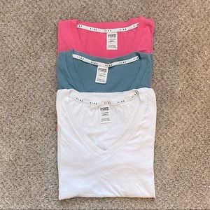 PINK sleepwear t shirts
